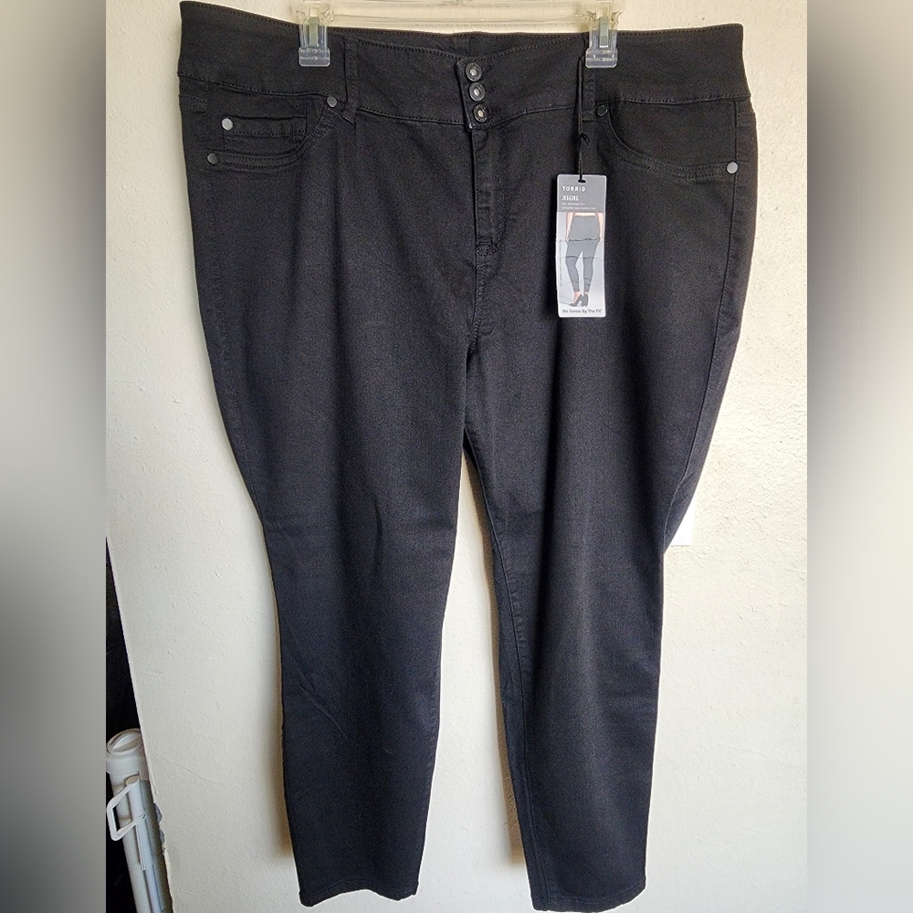 Torrid Denim Plus-size Black Jeggings